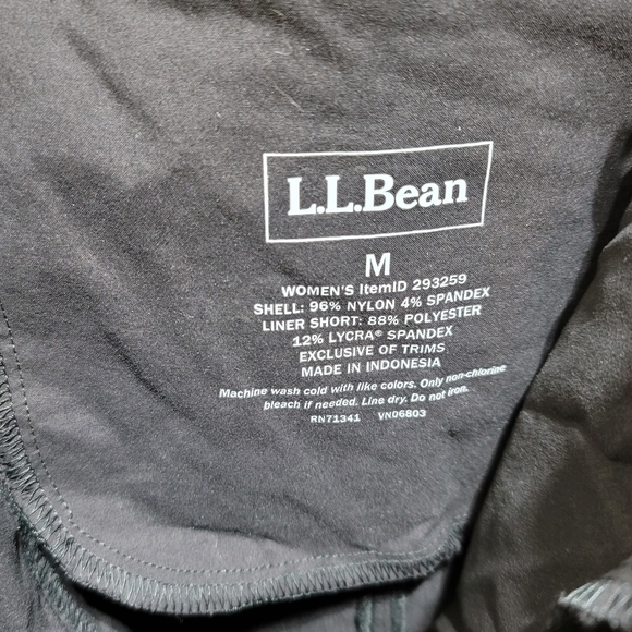 L.L. BEAN BLACK SKIRT, SZ MEDIUM - Picture 8 of 8